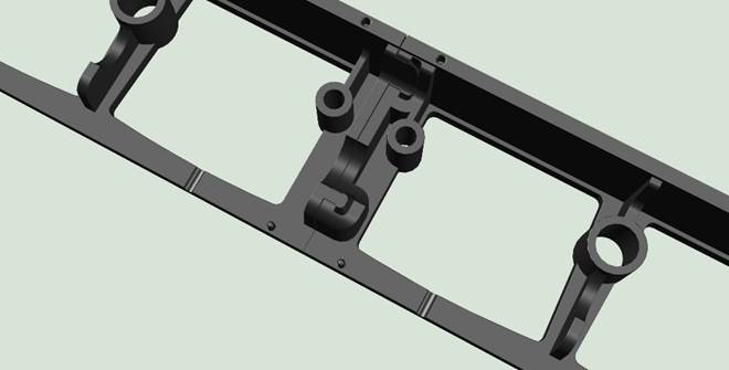 Бордюр ландшафтный пластиковый SP Б-100.08.08-ПП 82488 черный, высота 80 мм,1 м, Стандартпарк